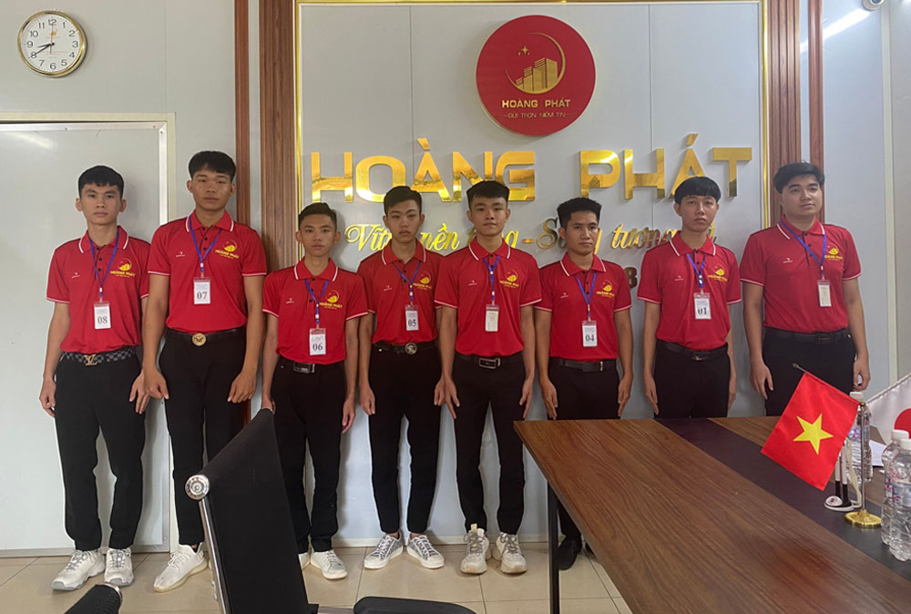 Du học sinh tại Đài Loan trong quá trình đào tạo tại Hoàng Phát
